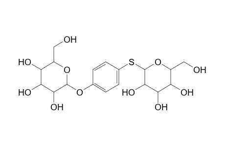 [p-(beta-D-glucosylthio)phenyl]-beta-D-glucopyranoside