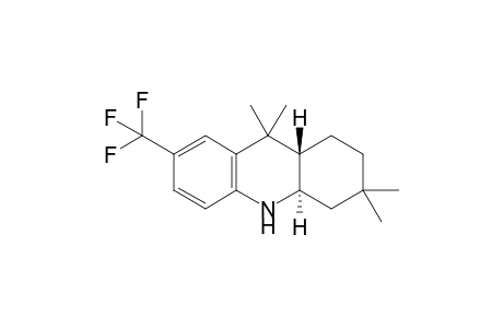 (4aR,9aS)-3,3,9,9-tetramethyl-7-(trifluoromethyl)-1,2,4,4a,9a,10-hexahydroacridine