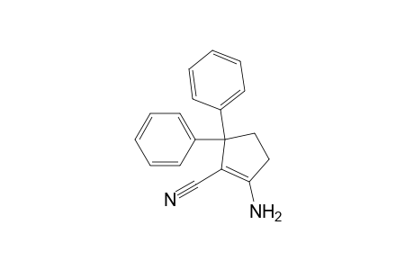 1-Amino-2-cyano-3,3-diphenylcyclopentene