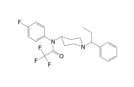 N-4-Fluorophenyl-N-[1-(1-phenylpropyl)piperidin-4-yl]trifluoroacetamide