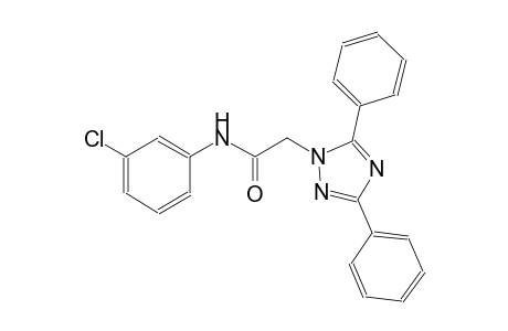 N-(3-chlorophenyl)-2-(3,5-diphenyl-1H-1,2,4-triazol-1-yl)acetamide