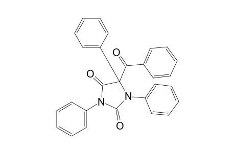 5-benzoyl-1,3,5-triphenylhydantoin