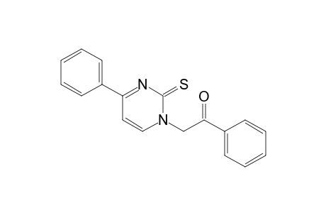 3-Benzoylmethyl-6-phenylpyrimidine-2-thione