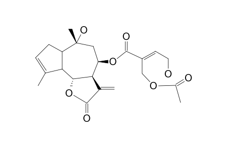 8B-(4'-HYDROXY-5'-ACETOXYTIGLOYL)-CUMAMBRIN-B