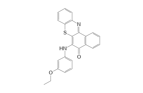 6-(m-PHENETIDINO)-5H-BENZO[a]PHENOTHIAZIN-5-ONE