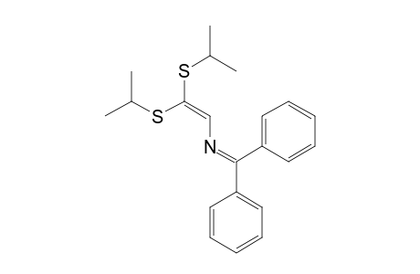 1,1-DIPHENYL-4,4-BIS-(ISOPROPYLTHIO)-2-AZABUTA-1,3-DIENE