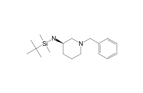 (3R)-1-Benzyl-3-piperidinamine, N-(tert-butyldimethylsilyl)-