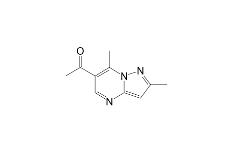 2,7-dimethylpyrazolo[1,5-a]pyrimidin-6-yl methyl ketone