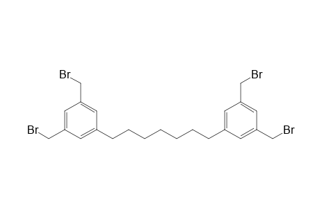 1,7-Bis(3,5-bis(bromomethyl)phenyl)heptane