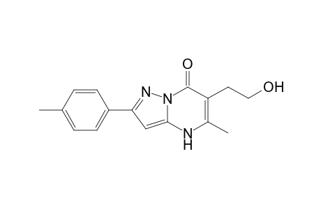 6-(2-Hydroxyethyl)-5-methyl-2-(4-methylphenyl)pyrazolo[1,5-a]pyrimidin-7(4H)-one