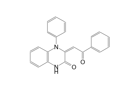 (3E)-3-(2-oxo-2-phenylethylidene)-4-phenyl-3,4-dihydro-2(1H)-quinoxalinone