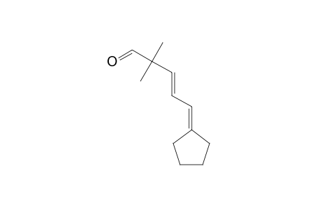 (E)-5-Cyclopentyliden-2,2-dimethylpent-3-enal