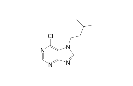 6-Chloropurine, N-(3-methylbutyl)-