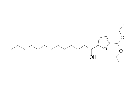 2-Diethoxymethyl-5-(1-hydroxytridecyl)furan