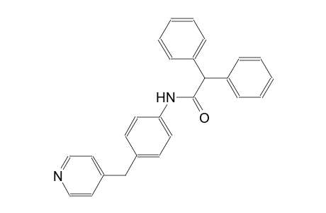 2,2-diphenyl-N-[4-(4-pyridinylmethyl)phenyl]acetamide
