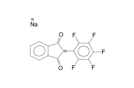 2-PENTAFLUOROPHENYL-1,3-INDANEDIONE, SODIUM SALT