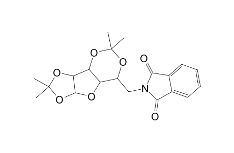 Glucofuranose, 6-deoxy-1,2:3,5-di-O-isopropylidene-6-phthalimido-, .alpha.-D-