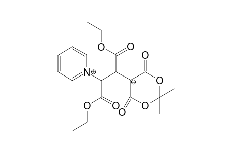 Diethyl 2-[isopropylidene-malonate - 5'-yl-5'-ylide]-3-pyridinium-1,4-butanedioate