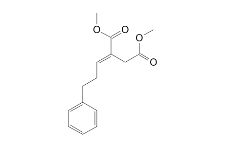 (E)-Dimethyl 2-(3-phenylpropylidene)succinate