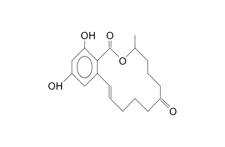 1H-2-Benzoxacyclotetradecin-1,7(8H)-dione, 3,4,5,6,9,10-hexahydro-14,16-dihydroxy-3-methyl-, (E)-