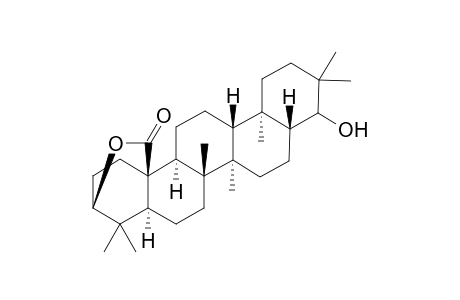 1H-3,14b-(Epoxymethano)picene, 29,30-dinorgammaceran-25-oic acid deriv.