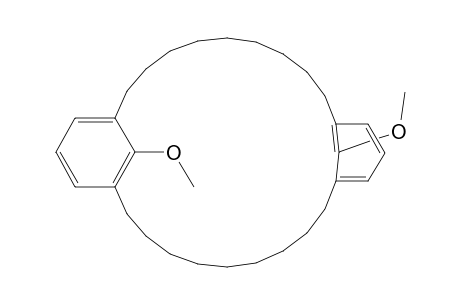 Tricyclo[23.3.1.111,15]triaconta-1(29),11,13,15(30),25,27-hexaene, 29,30-dimethoxy-