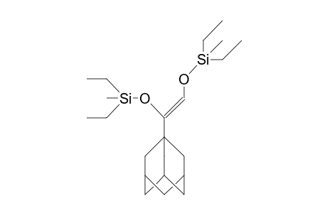 1-(Adamant-1-yl)-cis-1,2-bis([diethyl-methyl]-siloxy)-ethylene