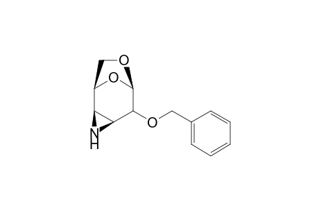 1,6-Anhydro-2-O-benzyl-3,4-dideoxy-3,4-epiimino-.beta.-D-galactopyranose