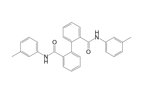 2-[2-[(3-methylanilino)-oxomethyl]phenyl]-N-(3-methylphenyl)benzamide