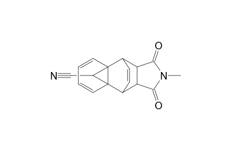 4,9-Etheno-4a,8a-methano-1H-benz[f]isoindole-10-carbonitrile, 2,3,3a,4,9,9a-hexahydro-2-methyl-1,3-dioxo-
