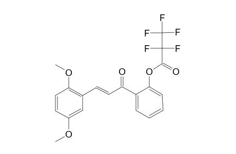 2,5-Dimethoxy-2'-hydroxychalcone, pentafluoropropionate