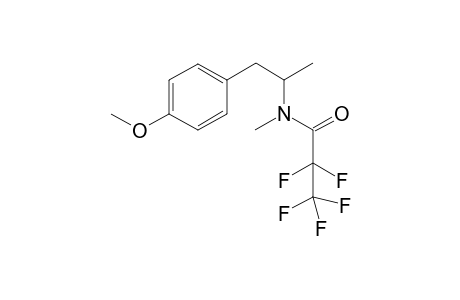N-Methyl-4-methoxyamphetamine PFP