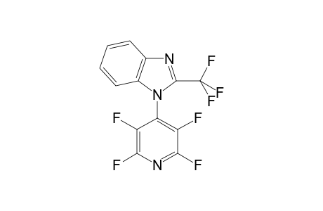 1-(2,3,5,6-tetrafluoropyridin-4-yl)-2-(trifluoromethyl)-1H-benzimidazole