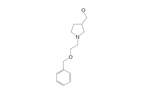 1-[2-(benzyloxy)ethyl]-3-pyrrolidinemethanol