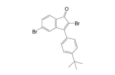 2,5-Dibromo-3-(4-tert-butylphenyl)-1H-inden-1-one