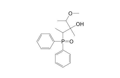 3-Pentanol, 2-(diphenylphosphinyl)-4-methoxy-3-methyl-