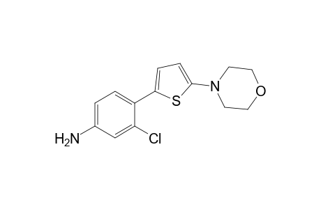 N-(5-(2-Chloro-4-aminophenyl)thiophen-2-yl)morpholine