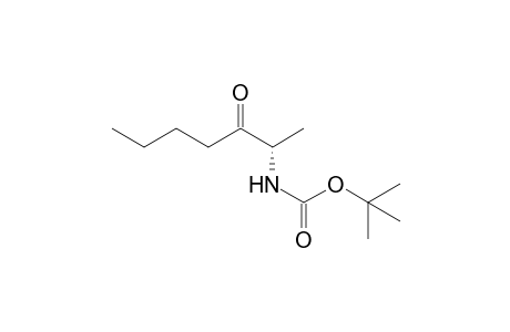 N-[(1S)-2-keto-1-methyl-hexyl]carbamic acid tert-butyl ester