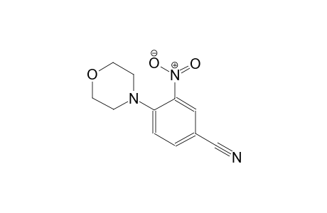 4-(4-morpholinyl)-3-nitrobenzonitrile