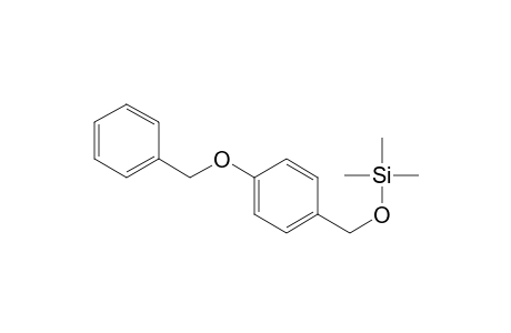 Benzyl alcohol <4-benzyloxy->, mono-TMS