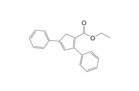 Ethyl 2,4-diphenylcyclopenta-1,3-diene-1-carboxylate