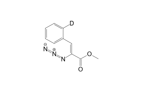 methyl (Z)-2-azido-3-(phenyl-2-d)acrylate