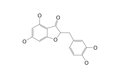 2-[(3,4-DIHYDROXYPHENYL)-METHYL]-4,6-DIHYDROXY-3(2H)-BENZOFURANONE