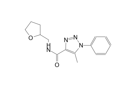 1H-1,2,3-triazole-4-carboxamide, 5-methyl-1-phenyl-N-[(tetrahydro-2-furanyl)methyl]-