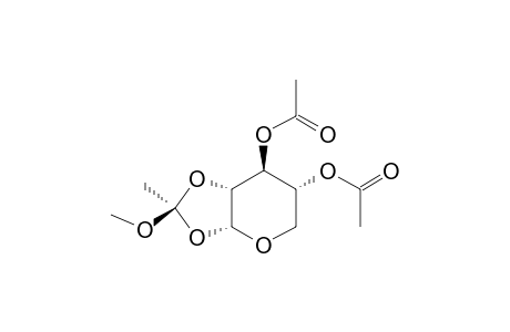 O-EXO-3,4-DI-O-ACETYL-1,2-O-(METHOXYETHYLIDENE)-ALPHA-D-XYLOPYRANOSE