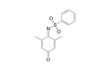 N-PHENYLSULFONYL-3,5-DIMETHYL-1,4-BENZOQUINONIMINE