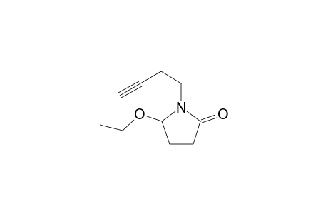 1-But-3-ynyl-5-ethoxy-2-pyrrolidinone