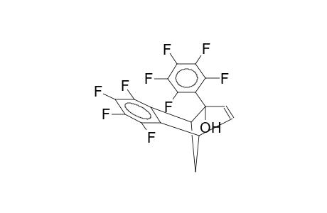 2-HYDROXY-2-PENTAFLUOROPHENYL-6,7-TETRAFLUOROBENZOBICYCLO[3.2.1]OCTA-3,6-DIENE