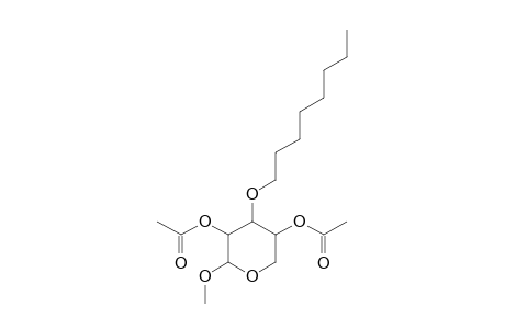 beta-D-ARABINOPYRANOSIDE, METHYL-2,4-DI-O-ACETYL-3-OCTYL-
