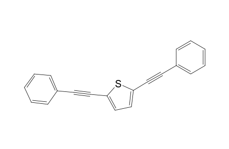 2,5-bis(2-phenylethynyl)thiophene